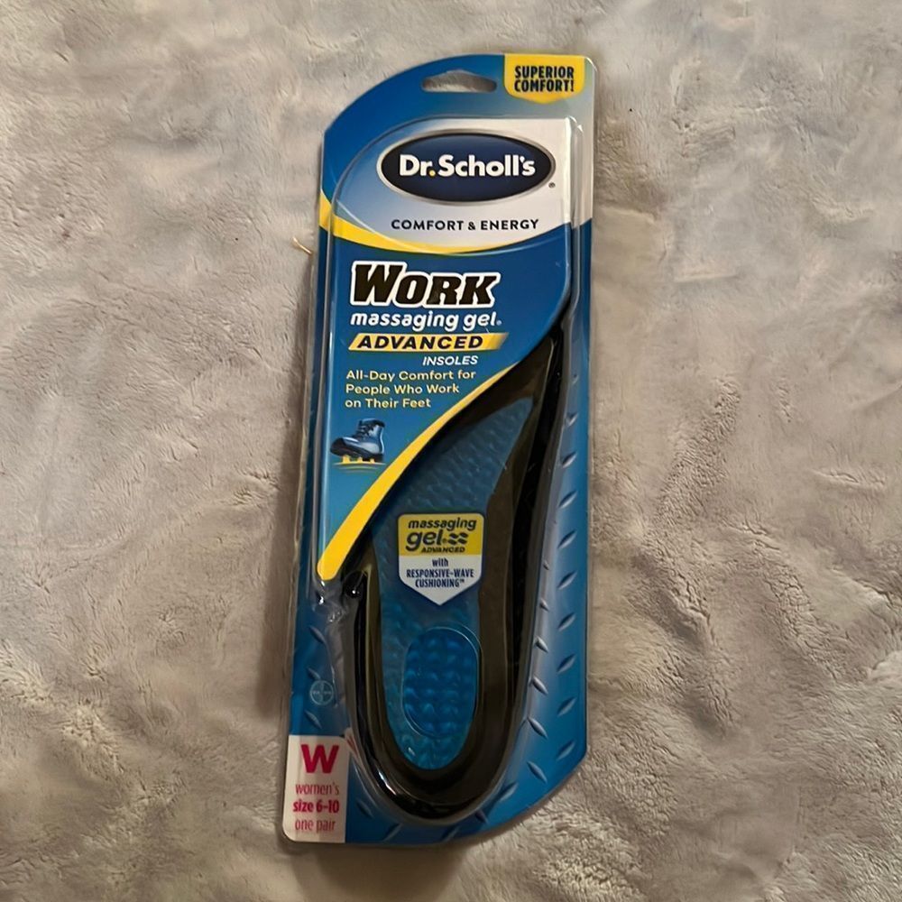 🌸Dr. Scholls shoe in soals, for work! gel, W, size 6-10😂